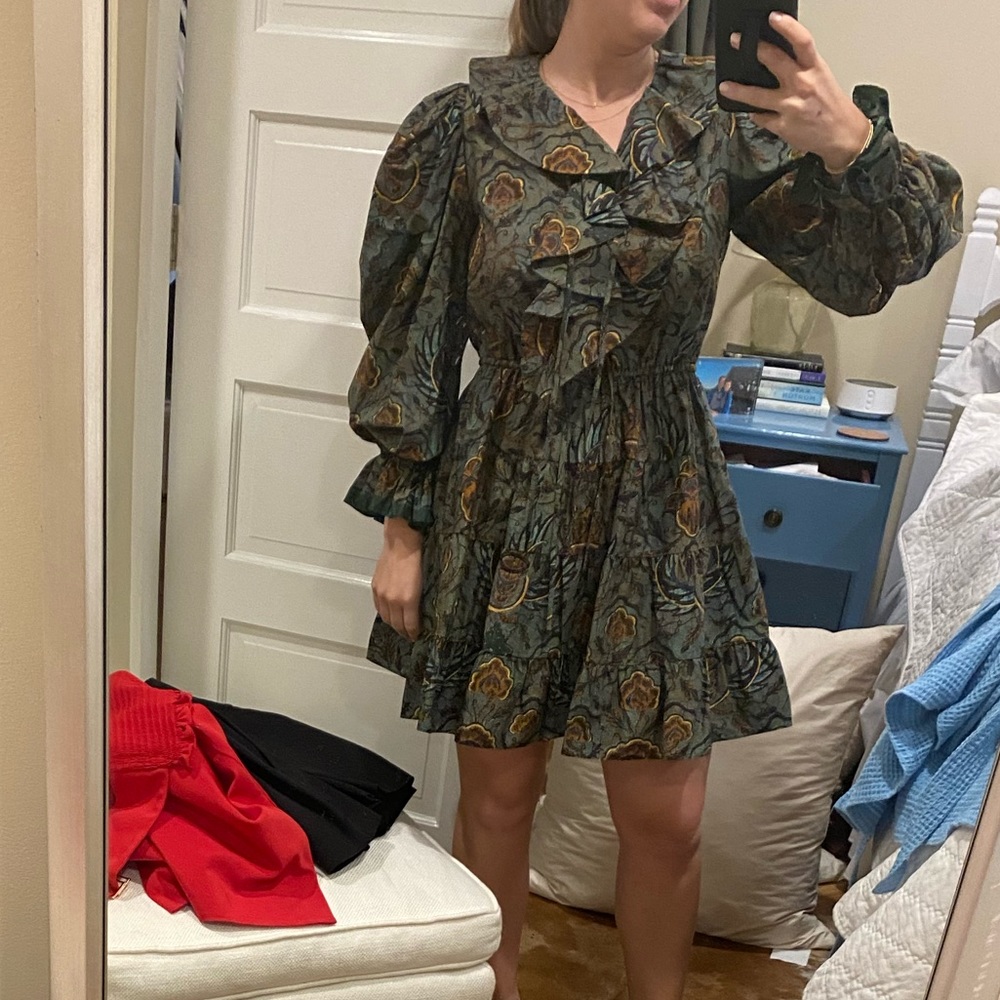 Ulla Johnson Paisley Print Mini - Green